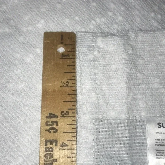 SUN ZERO 2 PANELS gray white textured - Picture 5 of 7